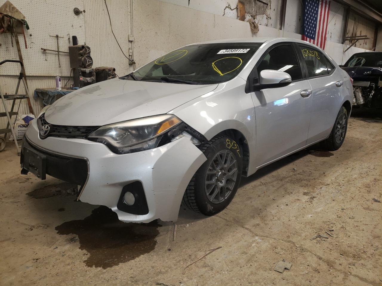 Photo 2 from auction – 2014 TOYOTA COROLLA L with VIN 2T1BURHE5EC005631