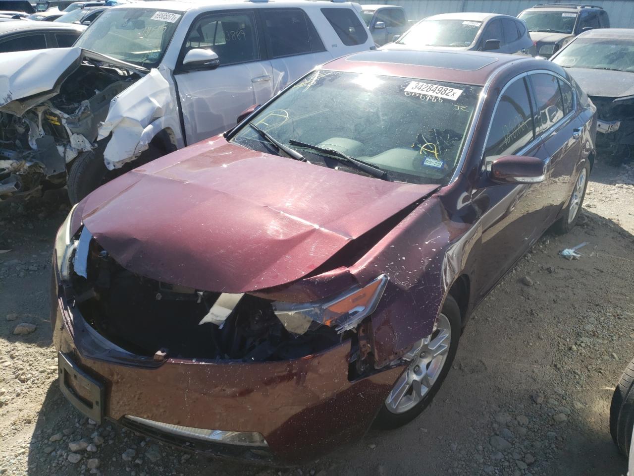 Photo 2 from auction – 2011 ACURA TL with VIN 19UUA8F56BA008988
