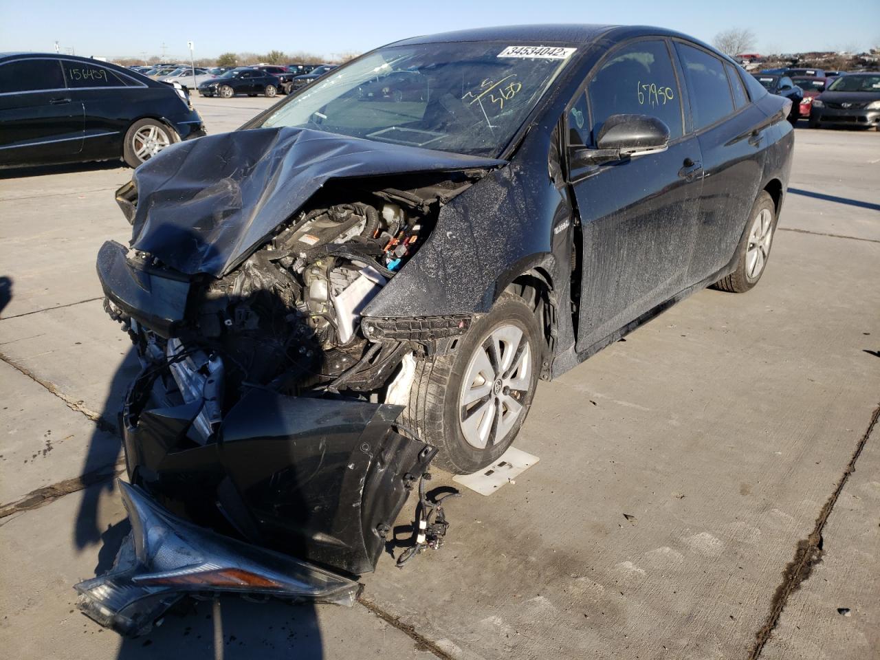 Photo 2 from auction – 2018 TOYOTA PRIUS with VIN JTDKBRFU5J3059563