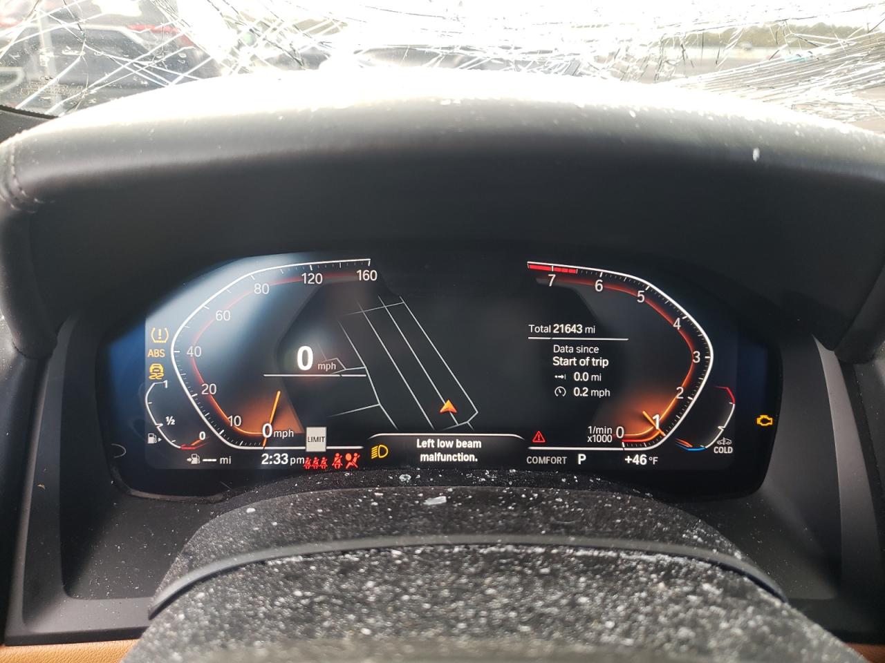 Photo 8 from auction – 2021 BMW 840XI with VIN WBAGV4C02MCG39844