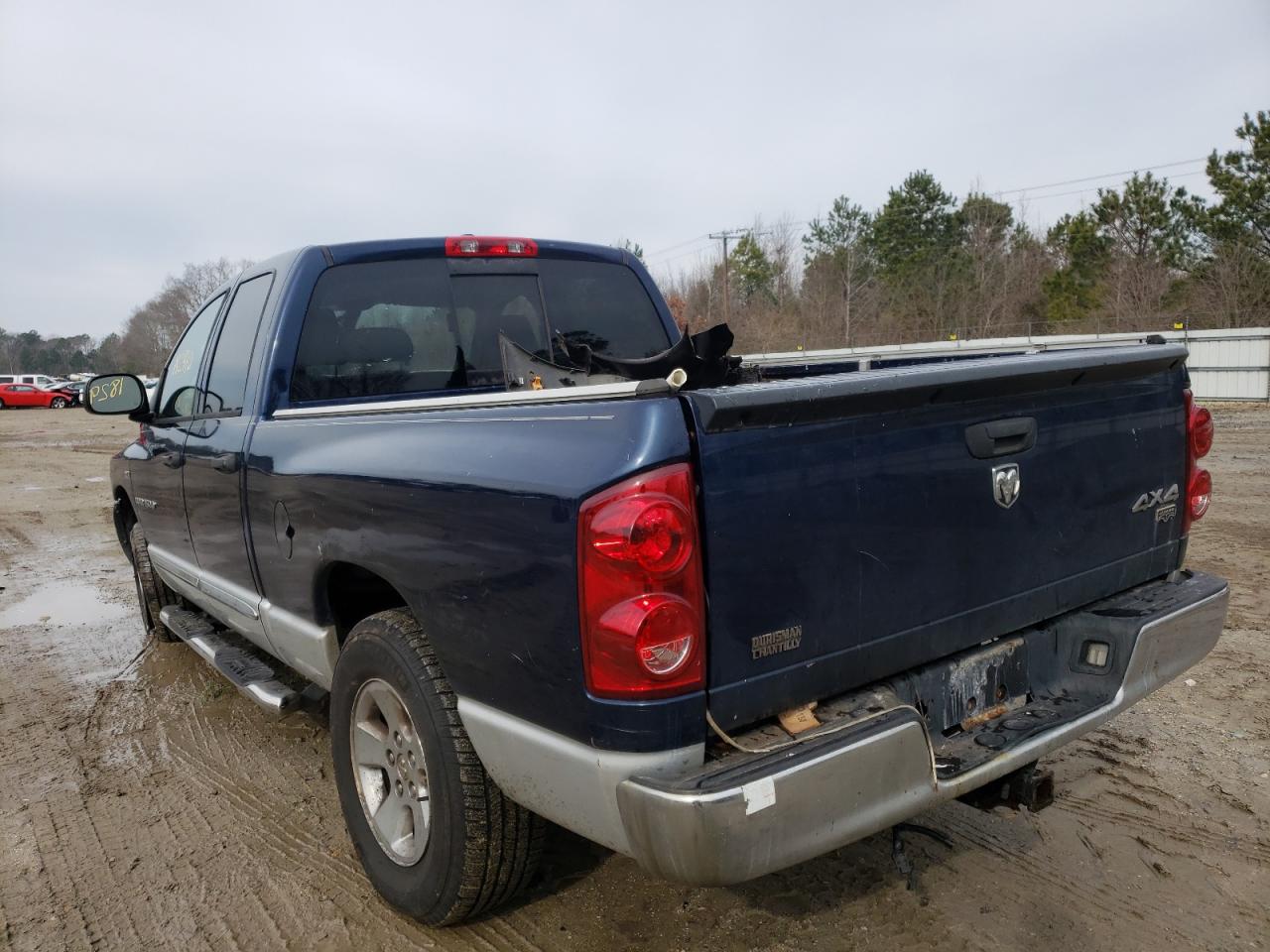 Photo 3 from auction – 2007 DODGE RAM 1500 S with VIN 1D7HU182X7S115115