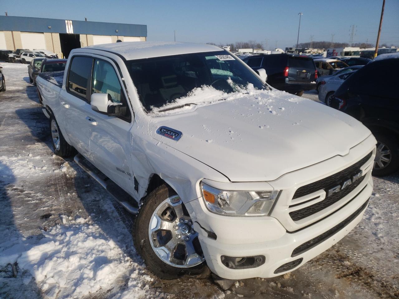 Photo 1 from auction – 2020 RAM 1500 BIG H with VIN 1C6SRFFM6LN248859