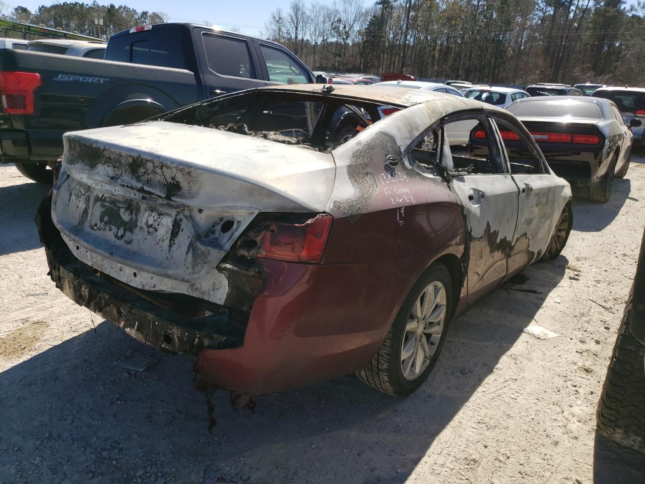 Photo 4 from auction – 2017 CHEVROLET IMPALA LT with VIN 2G1105S35H9138524