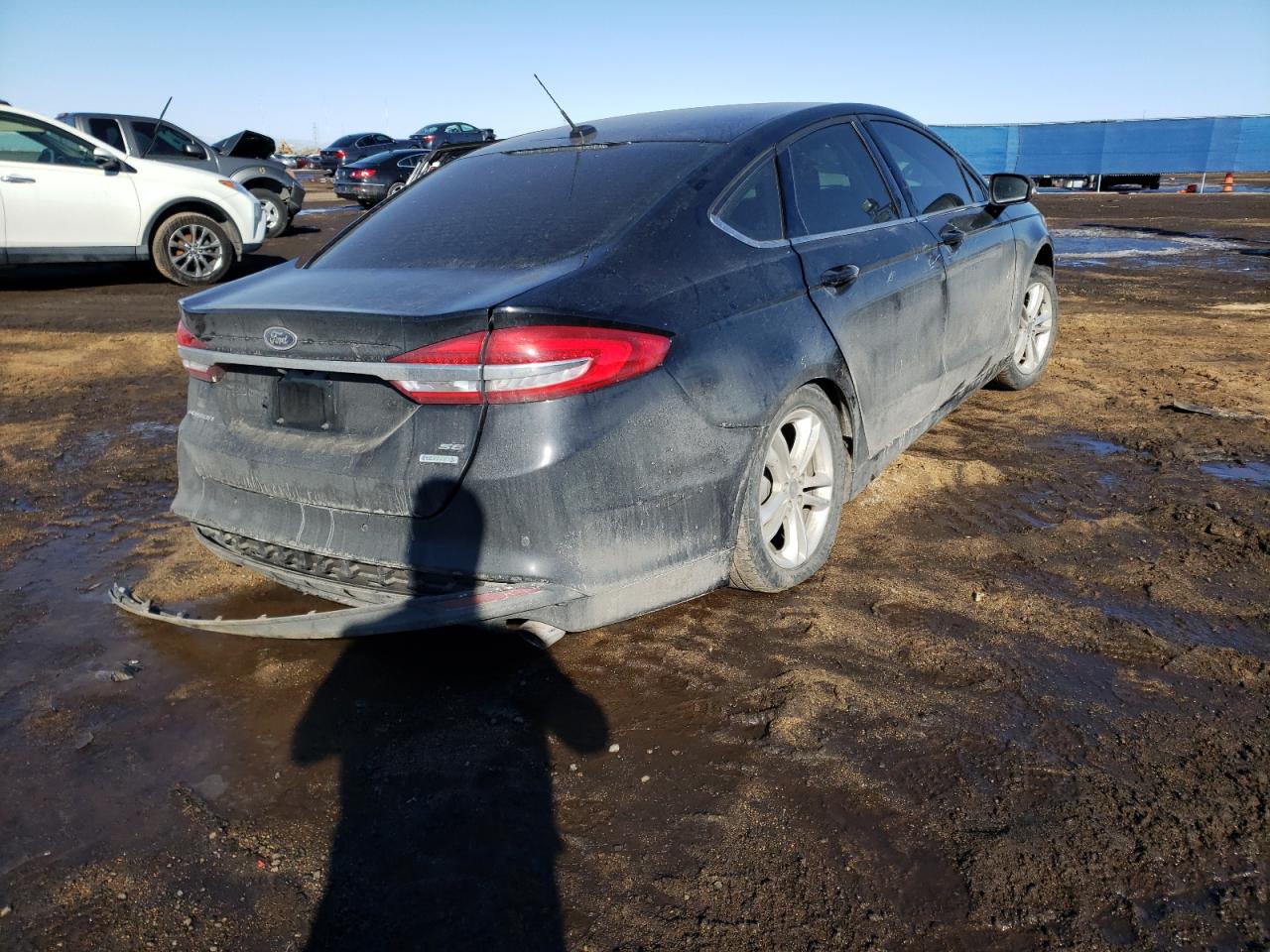 Photo 4 from auction – 2018 FORD FUSION SE with VIN 3FA6P0HD0JR208092
