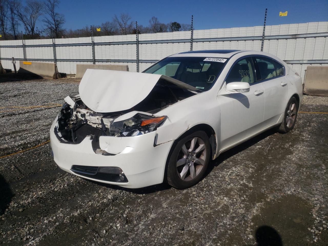 Photo 2 from auction – 2013 ACURA TL with VIN 19UUA8F23DA017348
