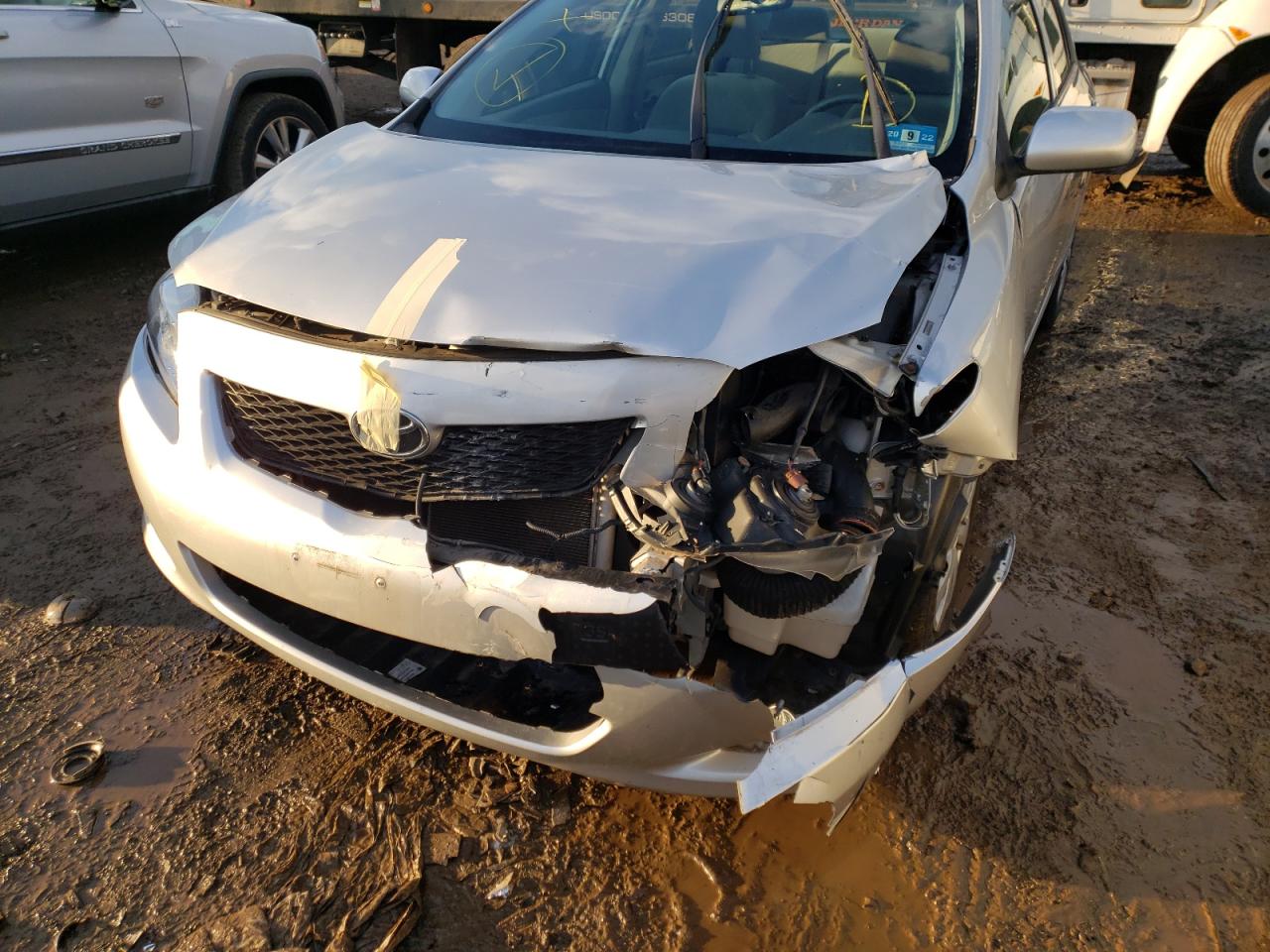 Photo 9 from auction – 2009 TOYOTA COROLLA BA with VIN JTDBL40E499049083