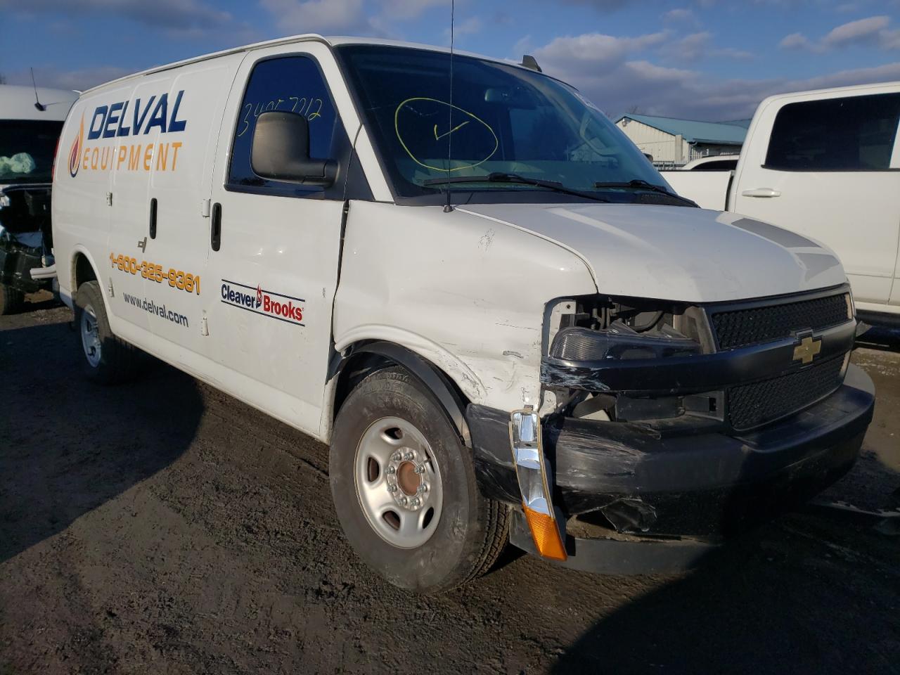CHEVROLET EXPRESS G2 2018 with VIN 1GCWGAFPXJ1228941 - Photo from auction