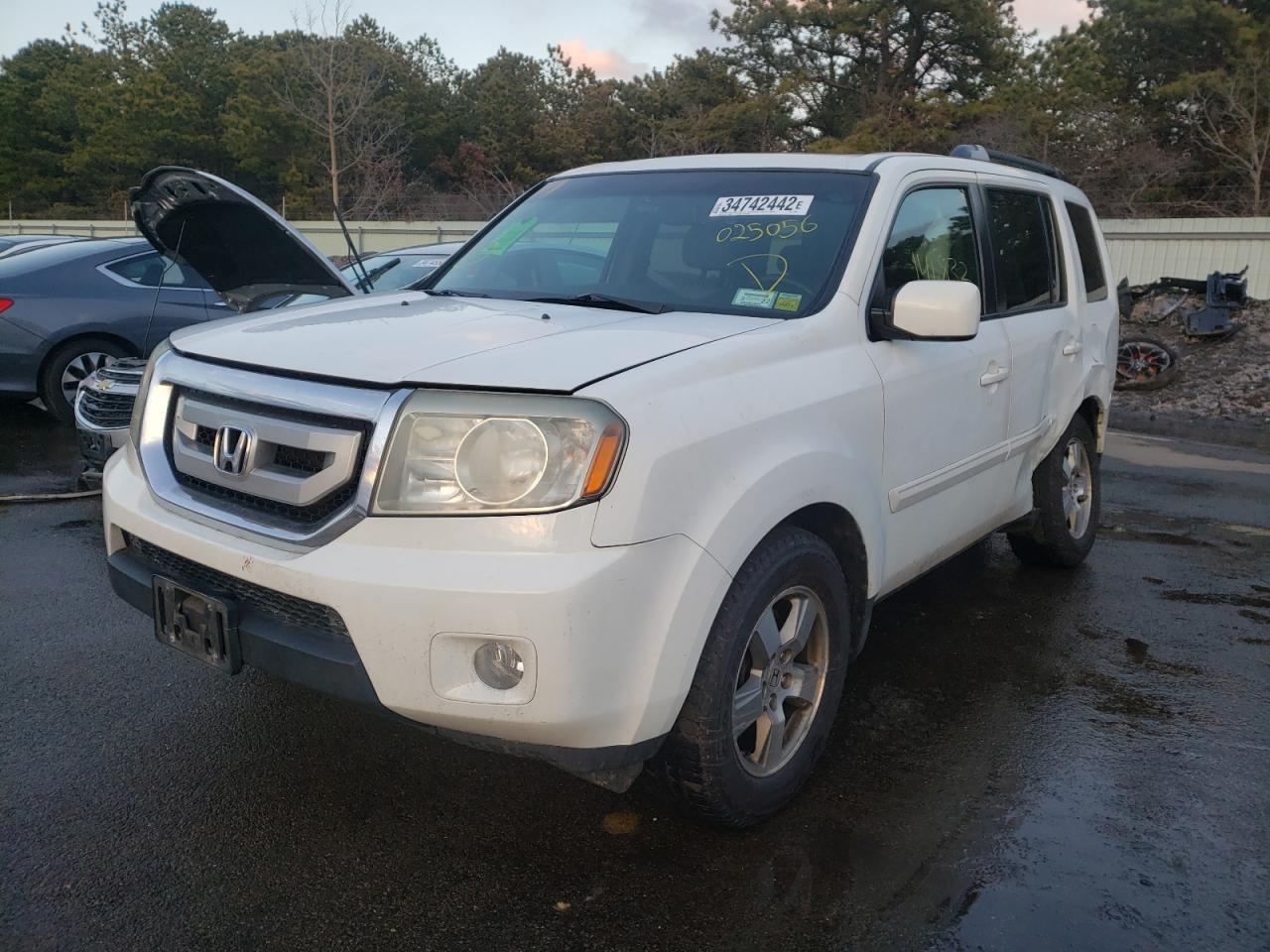 Photo 2 from auction – 2010 HONDA PILOT EXL with VIN 5FNYF4H61AB025056