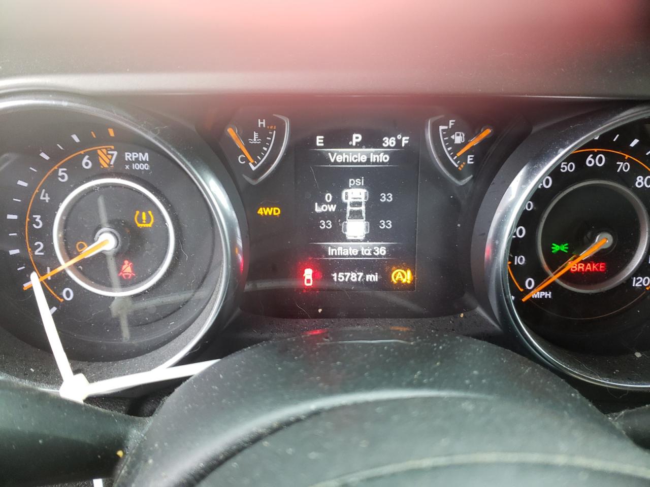 Zdjęcie 8 z aukcji – 2020 JEEP GLADIATOR z VIN 1C6HJTAG8LL203029