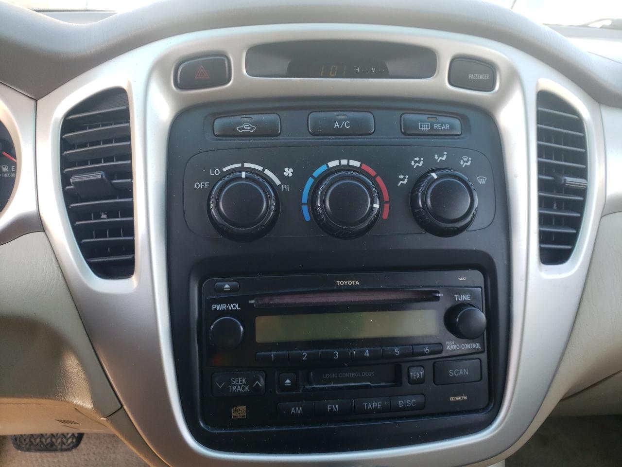 Photo 9 from auction – 2005 TOYOTA HIGHLANDER with VIN JTEEP21A650072702