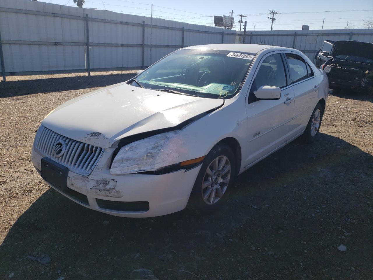 Photo 2 from auction – 2008 MERCURY MILAN with VIN 3MEHM07Z78R647162