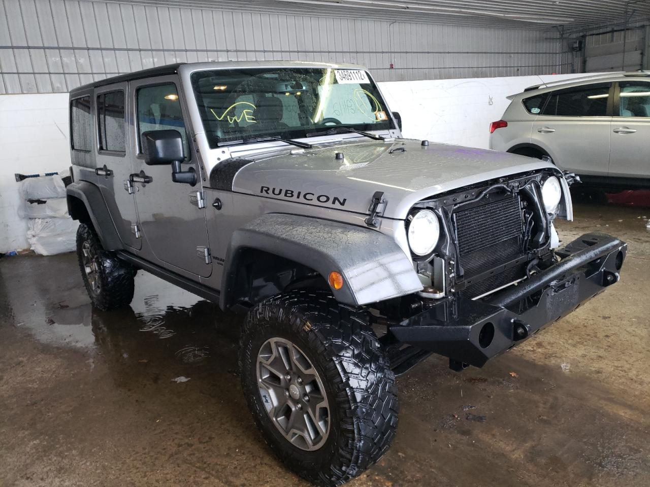 JEEP WRANGLER U 2014 with VIN 1C4BJWFG9EL165483 - Photo from auction