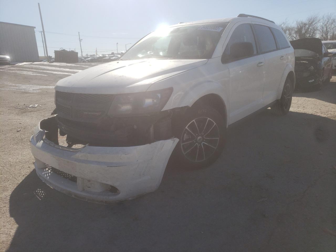Photo 2 from auction – 2018 DODGE JOURNEY SE with VIN 3C4PDCAB4JT490385