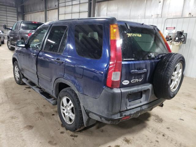 Photo 3 from auction – 2004 HONDA CR-V EX with VIN JHLRD78804C047048