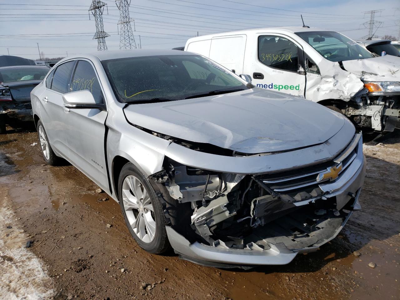 CHEVROLET IMPALA LT 2015 with VIN 1G1115SL2FU133004 - Photo from auction