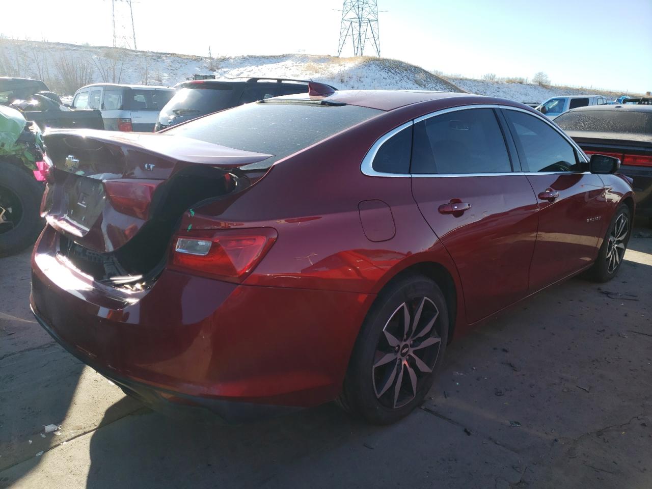 Photo 4 from auction – 2017 CHEVROLET MALIBU LT with VIN 1G1ZE5ST2HF157379