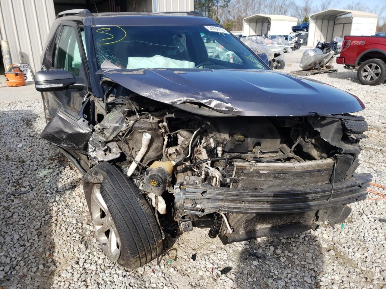 FORD EXPLORER L 2013 with VIN 1FM5K8F84DGC30452 - Photo from auction