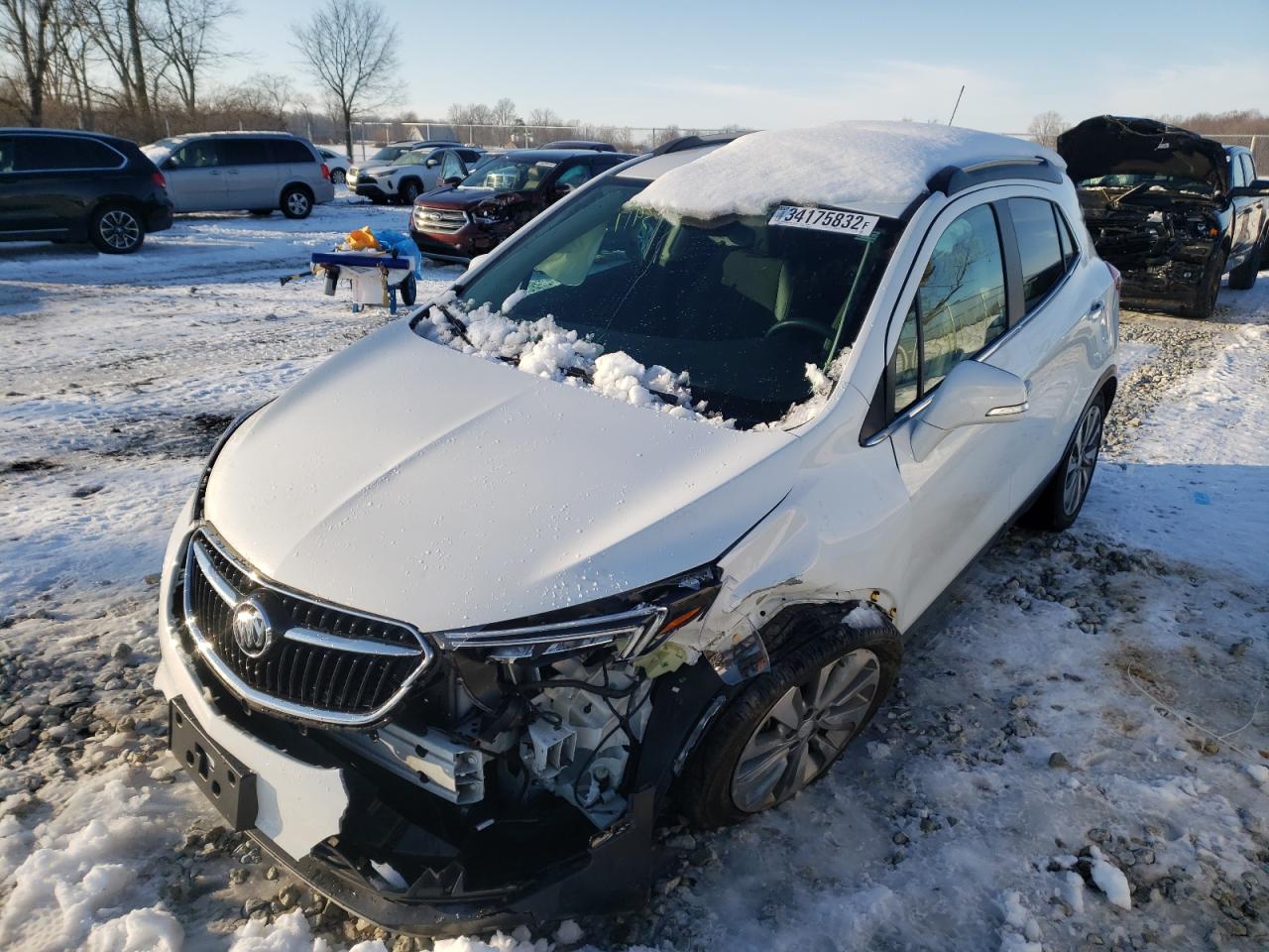 Photo 2 from auction – 2017 BUICK ENCORE PRE with VIN KL4CJASB2HB228932