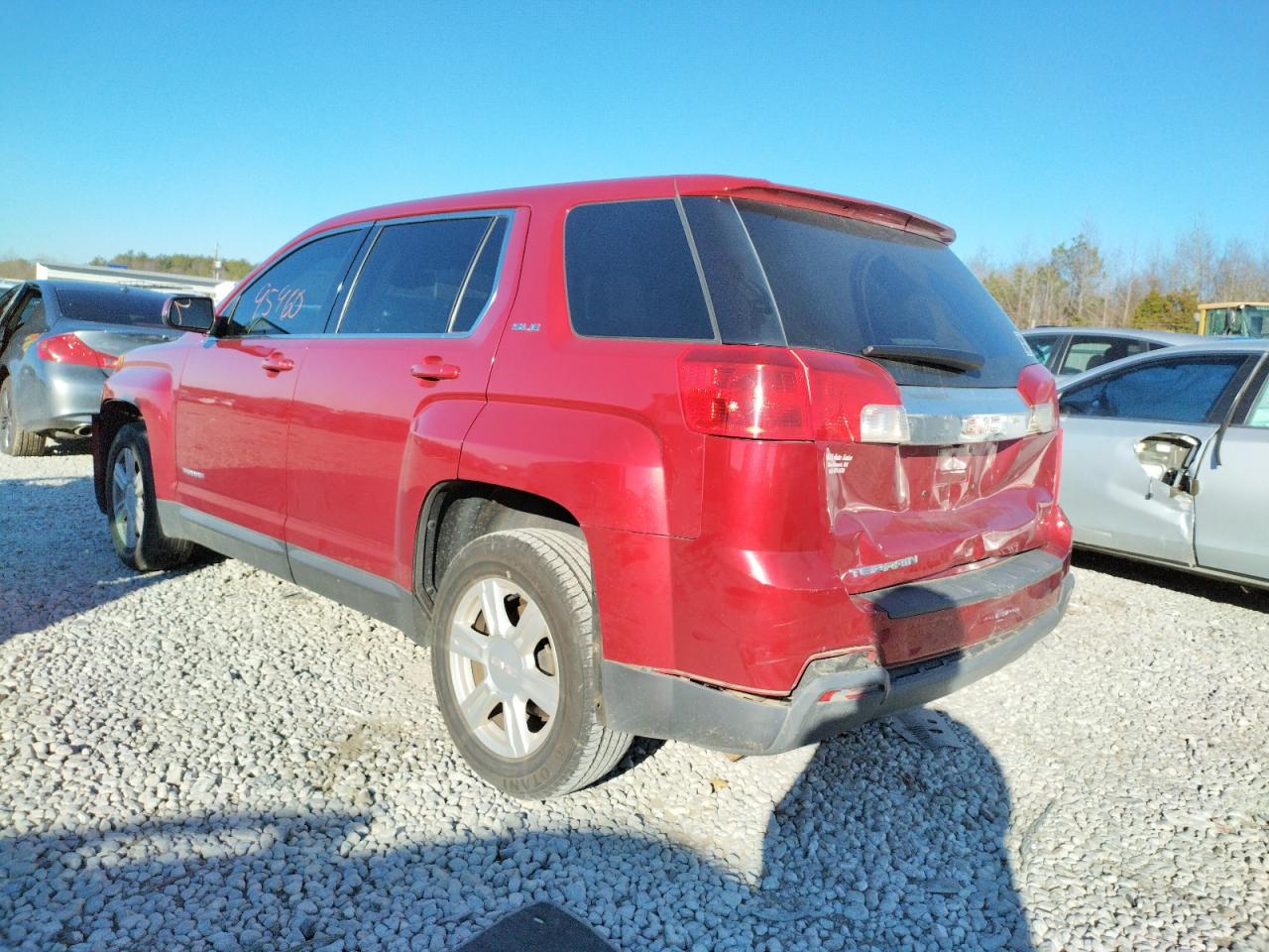 Photo 3 from auction – 2015 GMC TERRAIN SL with VIN 2GKALMEK2F6190093