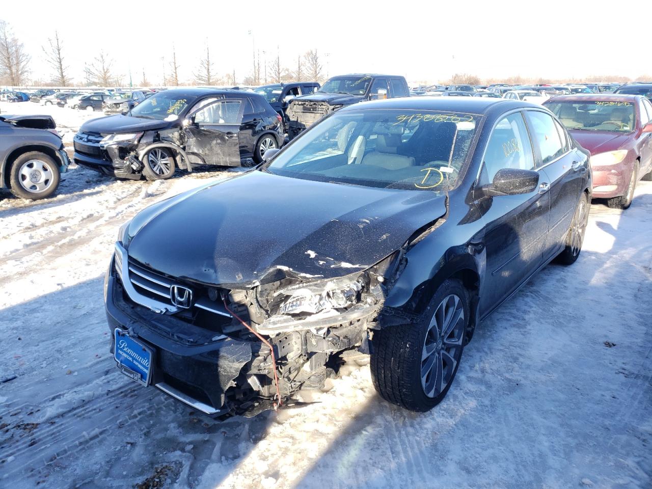 Photo 2 from auction – 2014 HONDA ACCORD SPO with VIN 1HGCR2F55EA100826