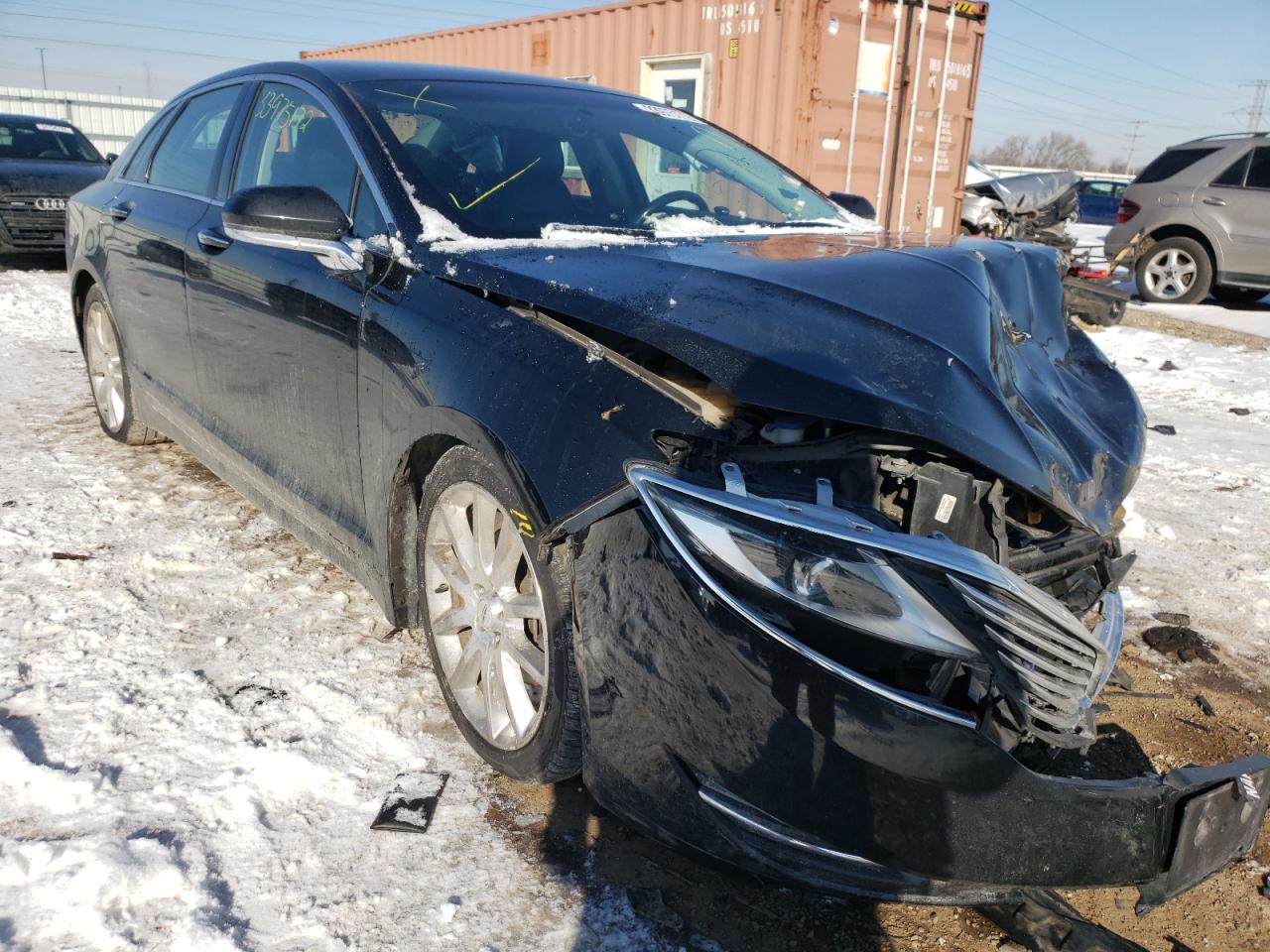 LINCOLN MKZ 2016 with VIN 3LN6L2G90GR606339 - Photo from auction
