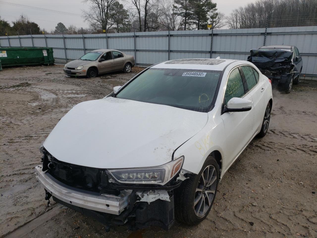 Photo 2 from auction – 2018 ACURA TLX with VIN 19UUB3F33JA002756