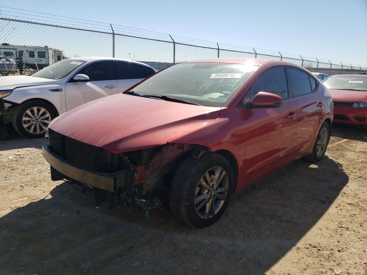 Photo 2 from auction – 2017 HYUNDAI ELANTRA with VIN 5NPD84LF6HH055925