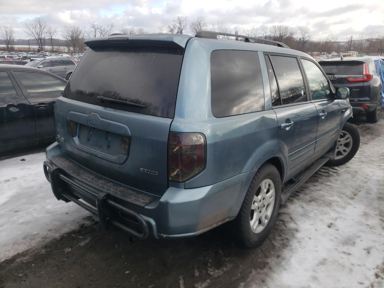 Photo 4 from auction – 2006 HONDA PILOT EX with VIN 2HKYF18516H549905