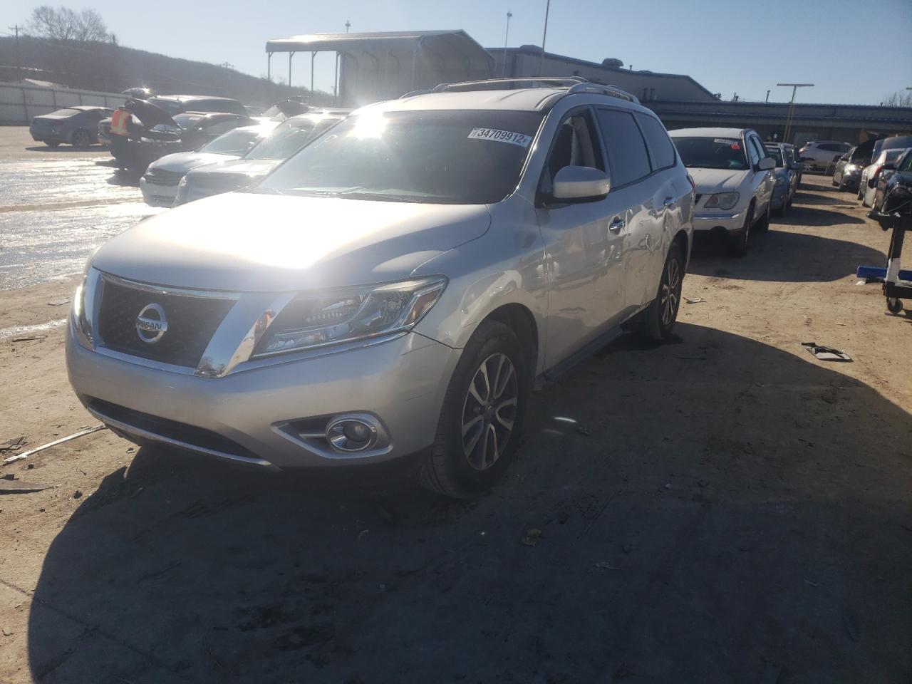 Photo 2 from auction – 2014 NISSAN PATHFINDER with VIN 5N1AR2MN9EC610928