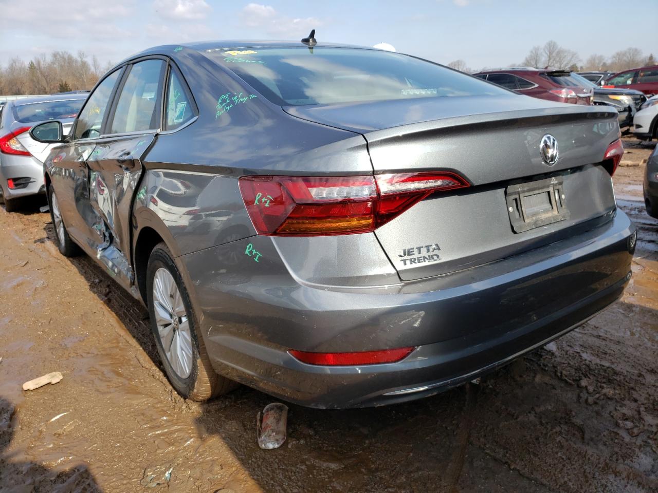 Photo 3 from auction – 2019 VOLKSWAGEN JETTA S with VIN 3VWCB7BUXKM169018