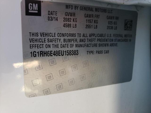 Photo 10 from auction – 2014 CHEVROLET VOLT with VIN 1G1RH6E48EU158383
