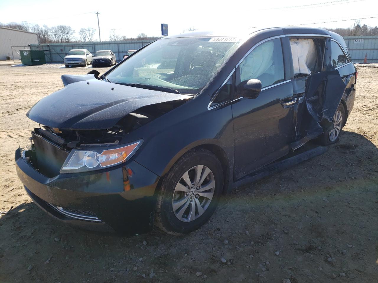 Photo 2 from auction – 2014 HONDA ODYSSEY EX with VIN 5FNRL5H63EB072887