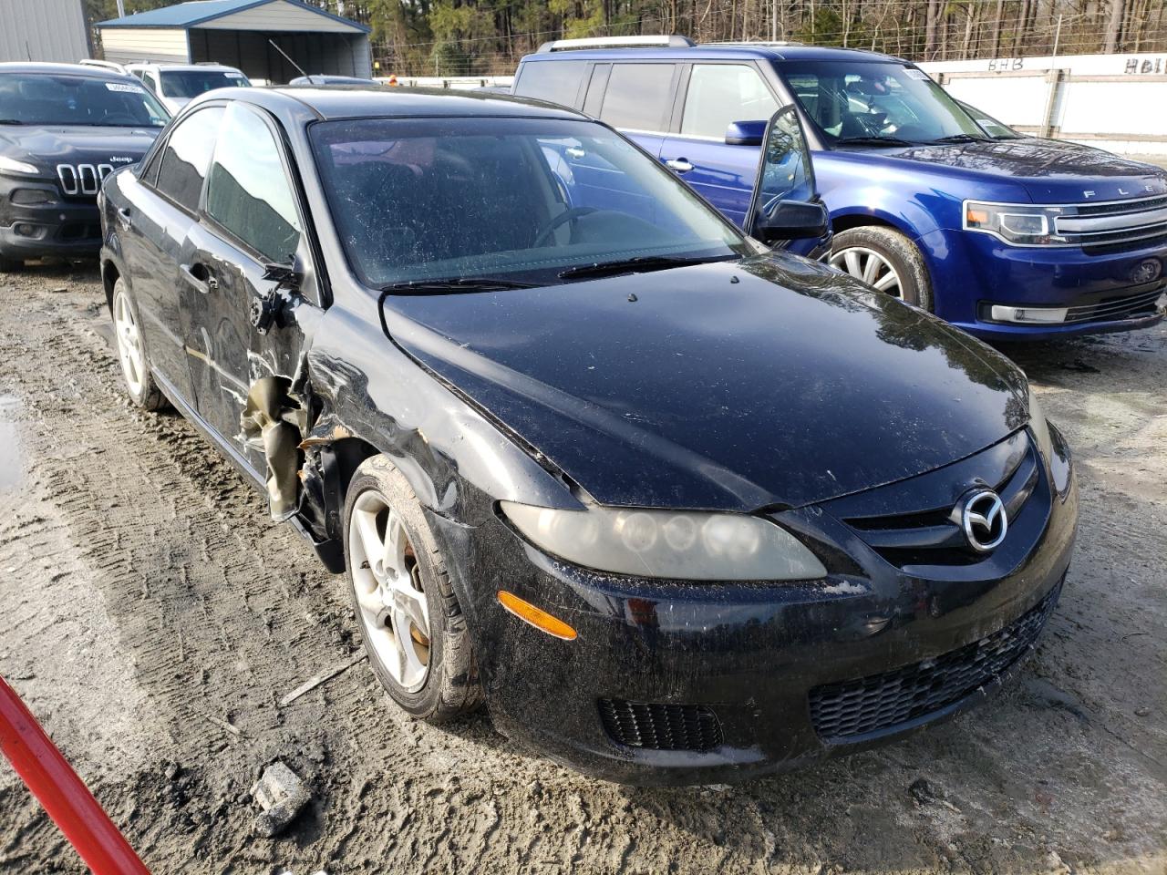 MAZDA 6 I 2008 with VIN 1YVHP80CX85M04410 - Photo from auction