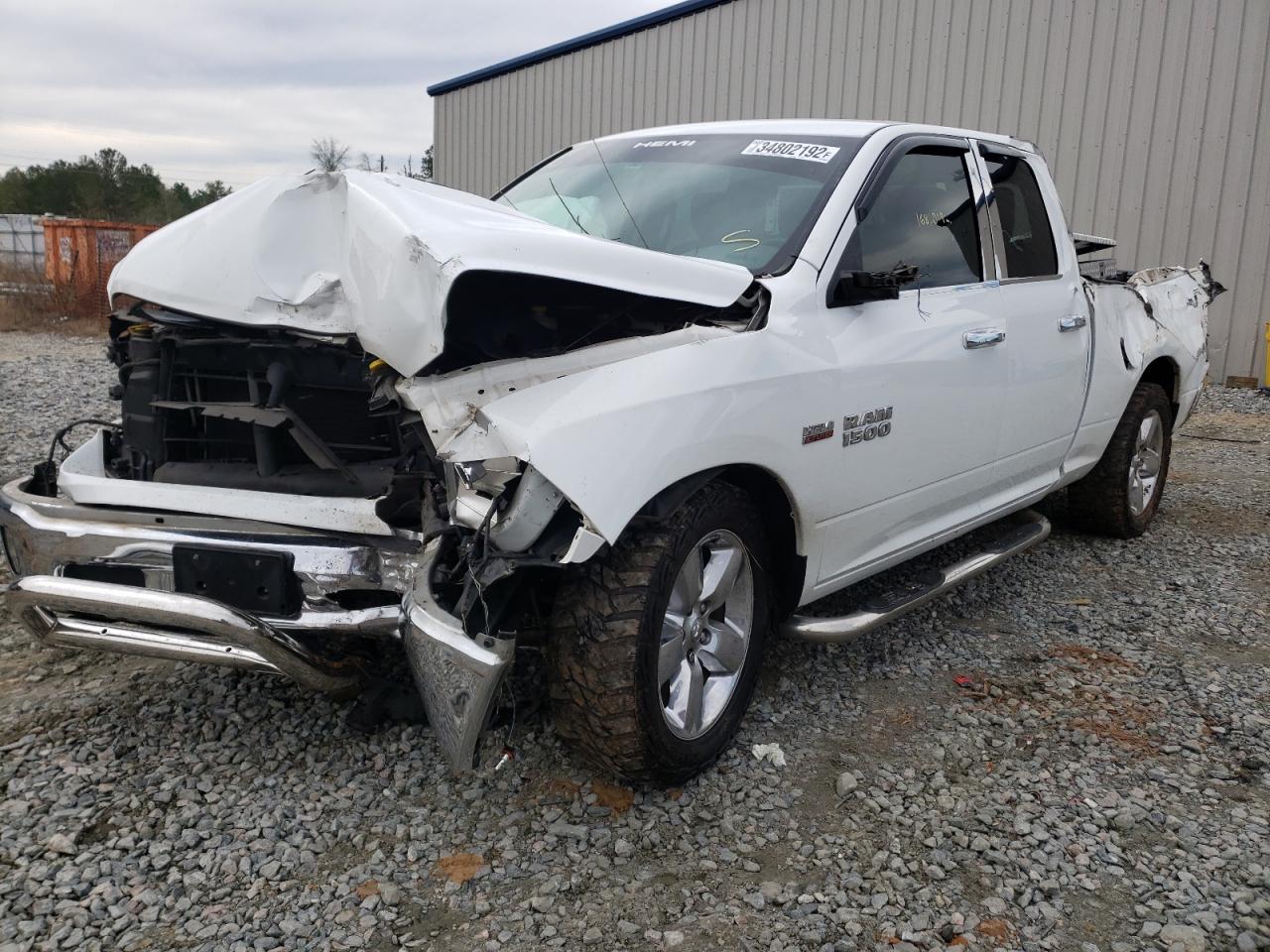 Photo 2 from auction – 2015 RAM 1500 SLT with VIN 1C6RR7GT4FS712604