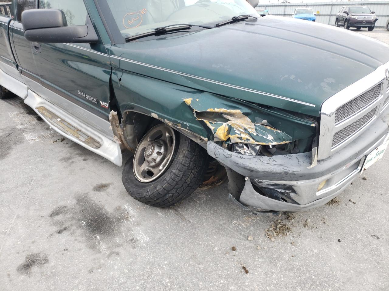 Photo 9 from auction – 2001 DODGE RAM 2500 with VIN 1B7KC23W81J266213
