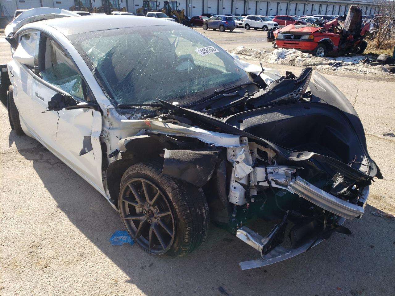 Photo 9 from auction – 2021 TESLA MODEL 3 with VIN 5YJ3E1EAXMF996193