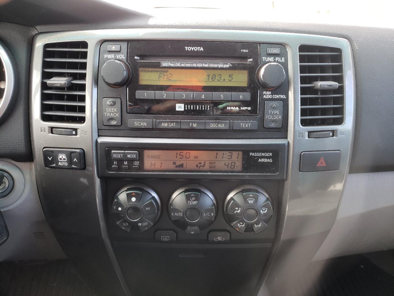 Photo 9 from auction – 2007 TOYOTA 4RUNNER SR with VIN JTEZU14R578081756