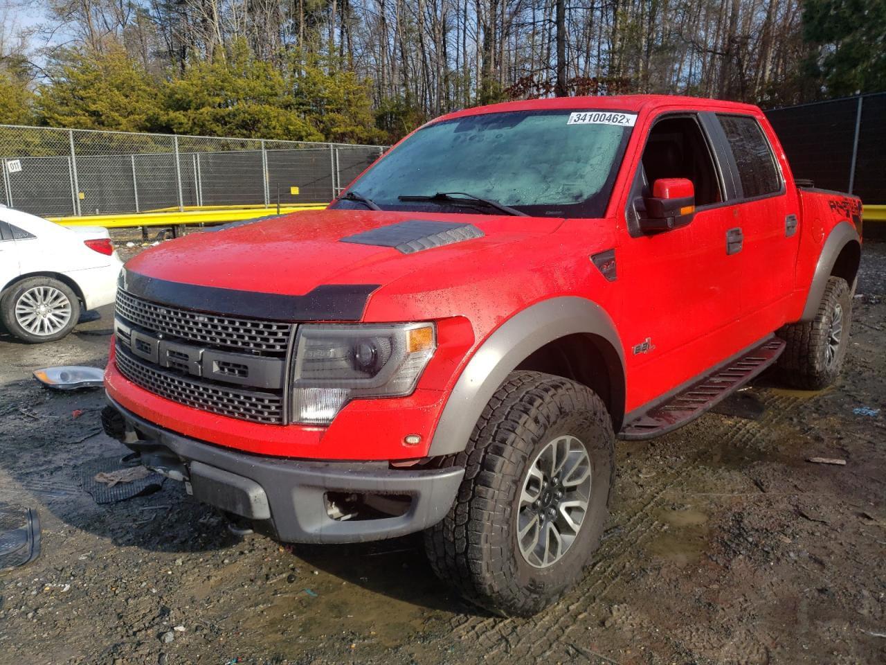 Photo 2 from auction – 2013 FORD F150 SVT R with VIN 1FTFW1R69DFD82425