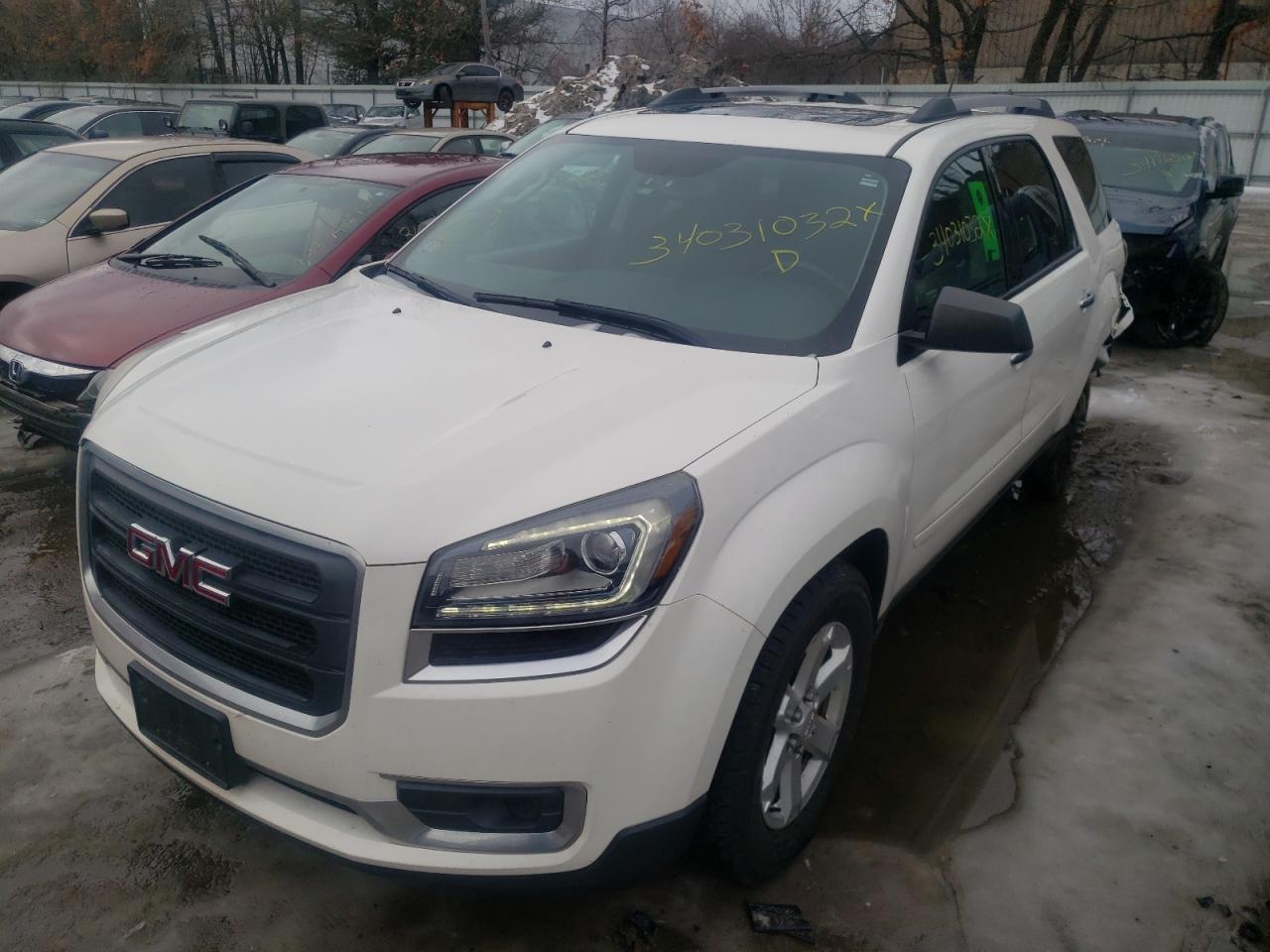 Photo 2 from auction – 2015 GMC ACADIA SLE with VIN 1GKKVPKD2FJ327980