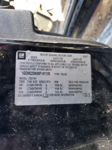 Photo 10 from auction – 2008 CHEVROLET SILVERADO with VIN 1GCHC23K88F141135