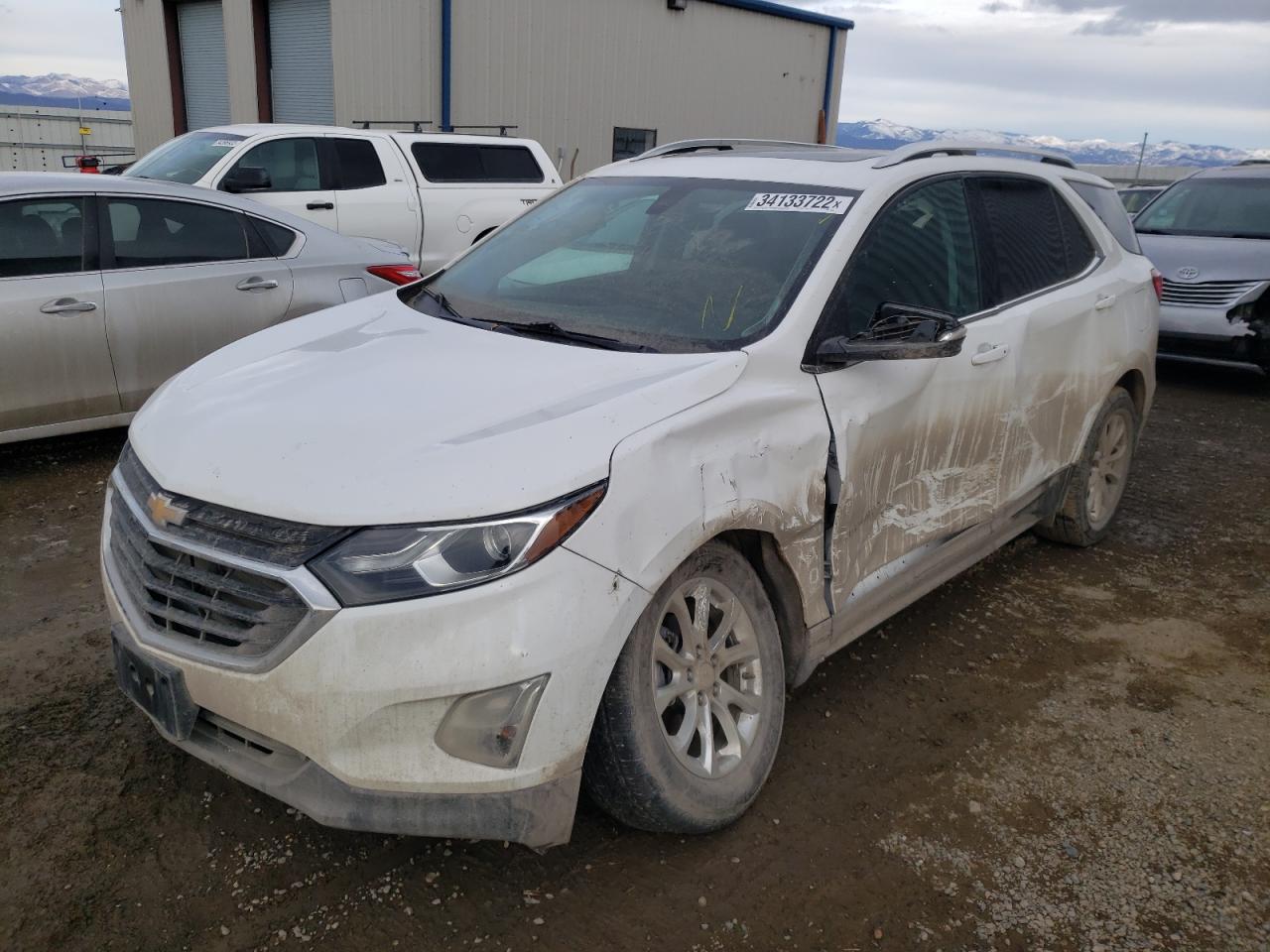 Photo 2 from auction – 2018 CHEVROLET EQUINOX LT with VIN 2GNAXSEVXJ6135907