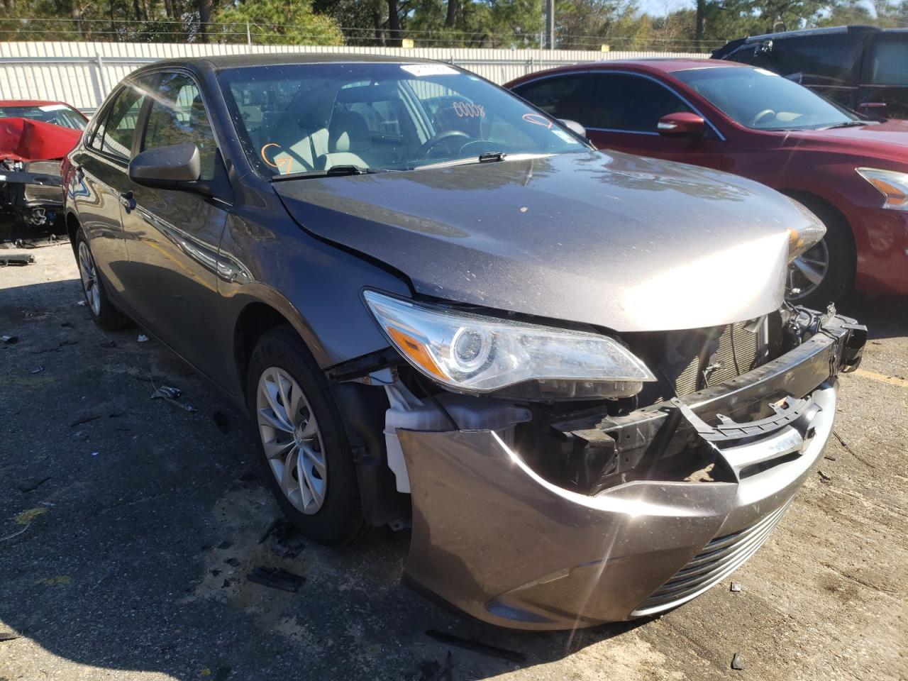 TOYOTA CAMRY LE 2017 with VIN 4T1BF1FK6HU348049 - Photo from auction