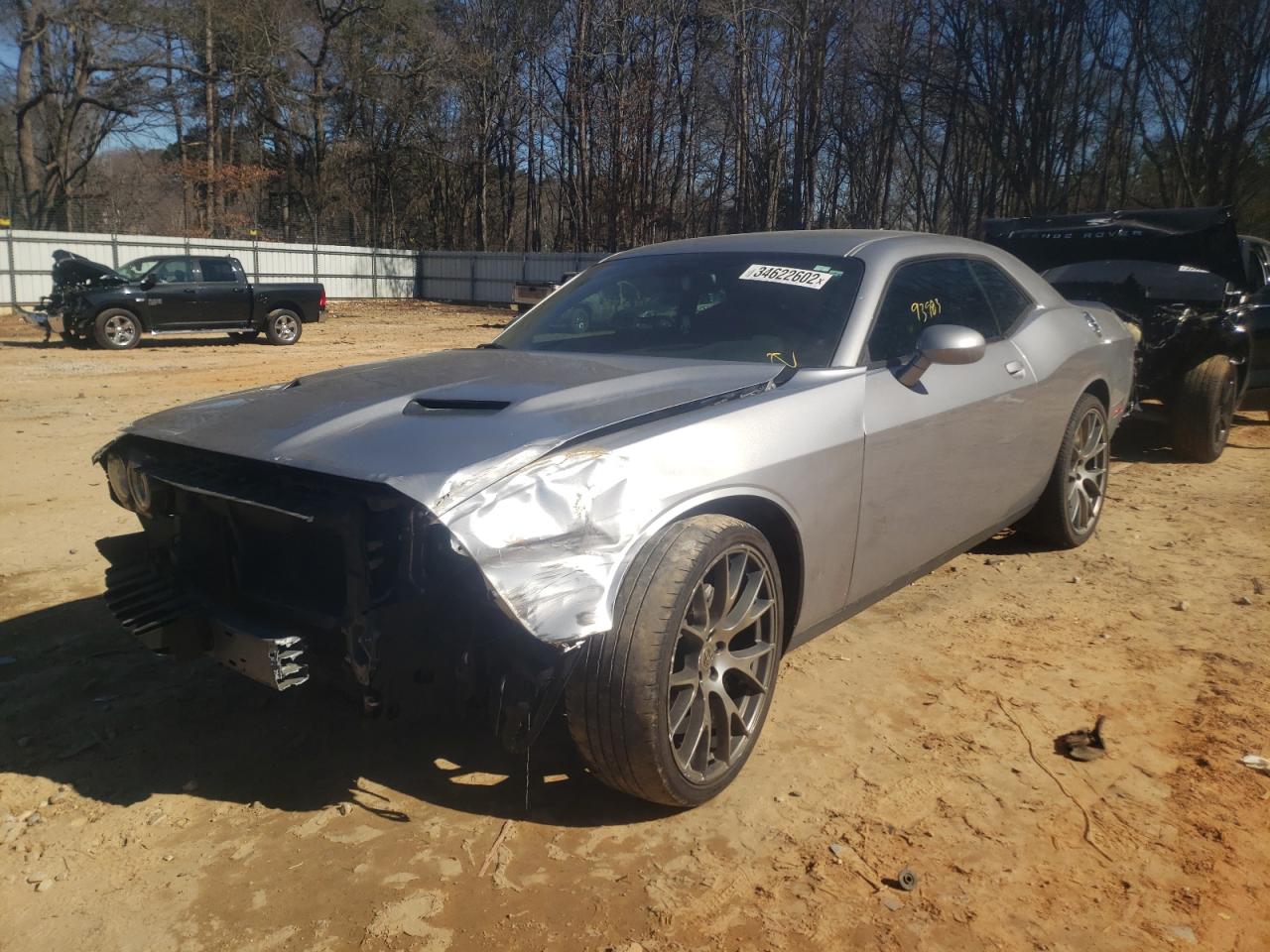 Photo 2 from auction – 2016 DODGE CHALLENGER with VIN 2C3CDZAG2GH232207