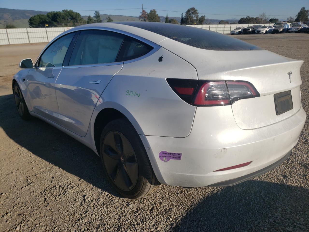 Photo 3 from auction – 2019 TESLA MODEL 3 with VIN 5YJ3E1EA1KF464733