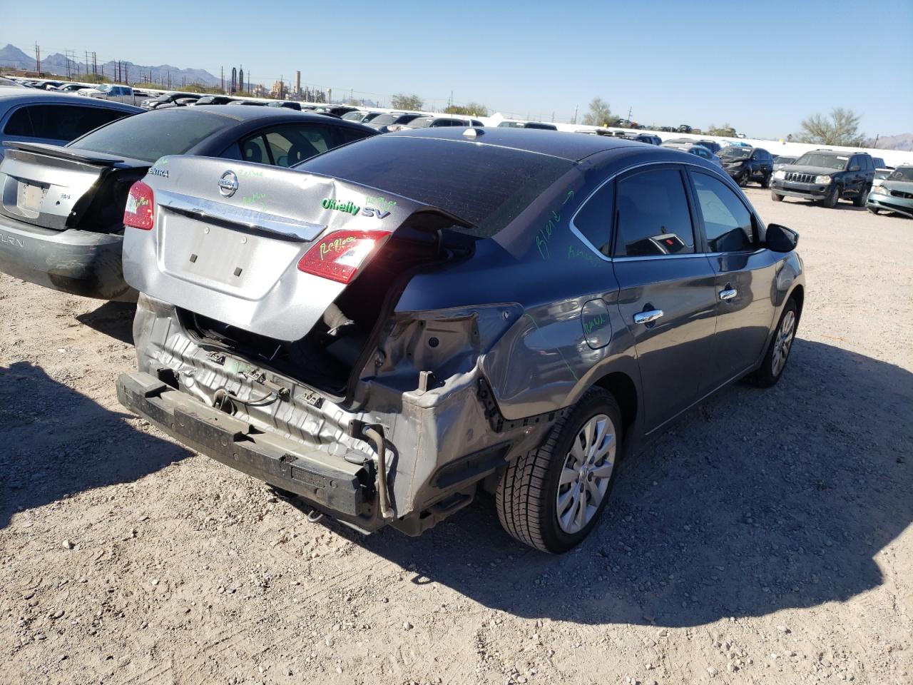 Photo 4 from auction – 2015 NISSAN SENTRA S with VIN 3N1AB7AP8FL664712