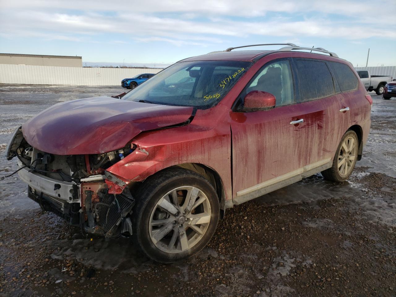 Photo 2 from auction – 2015 NISSAN PATHFINDER with VIN 5N1AR2MM1FC674907