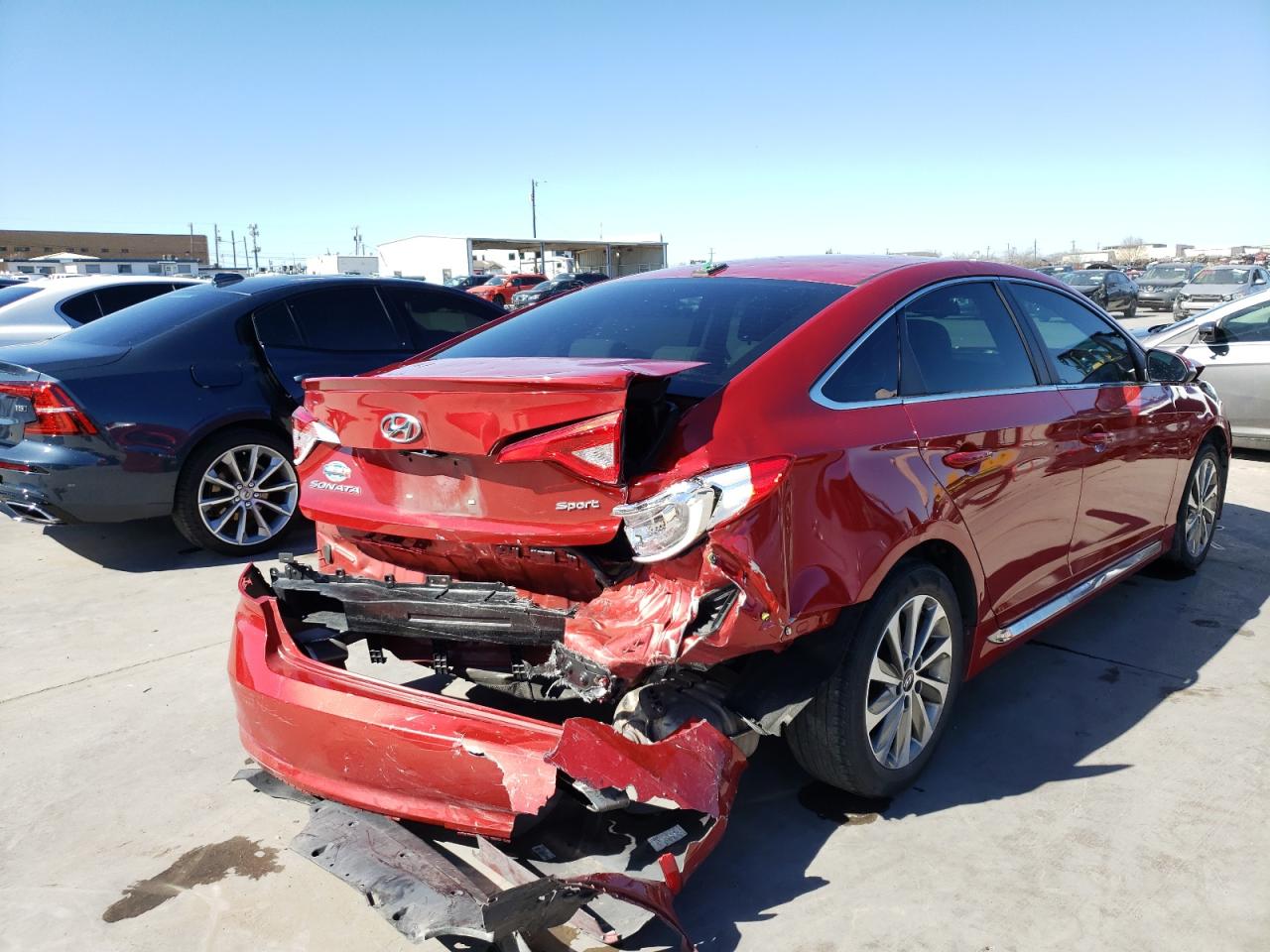 Photo 4 from auction – 2017 HYUNDAI SONATA SPO with VIN 5NPE34AF1HH484976