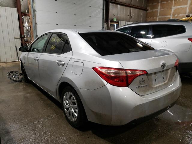 Photo 3 from auction – 2017 TOYOTA COROLLA L with VIN 5YFBURHE9HP724336