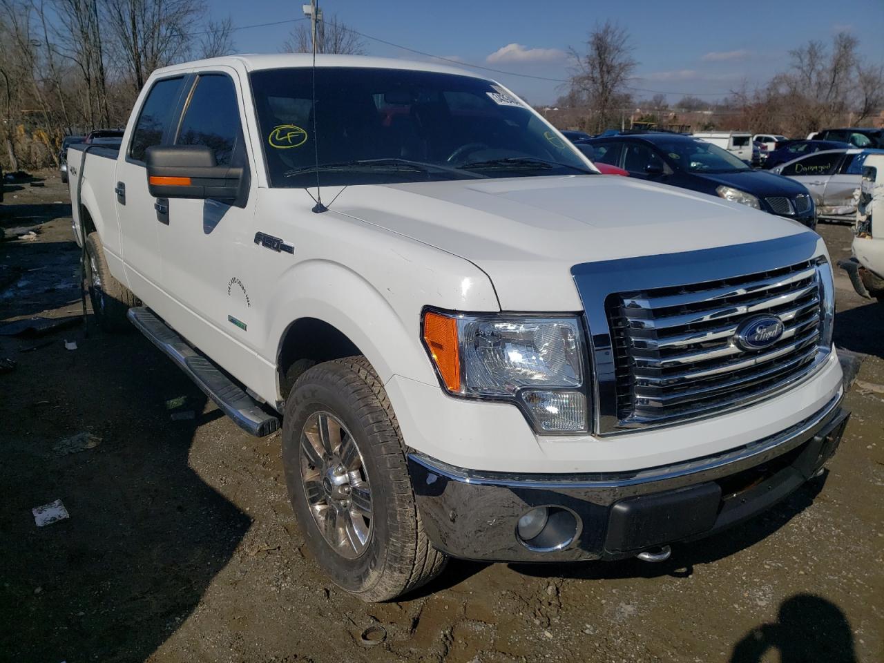FORD F150 SUPER 2011 with VIN 1FTFW1ET2BFB11229 - Photo from auction