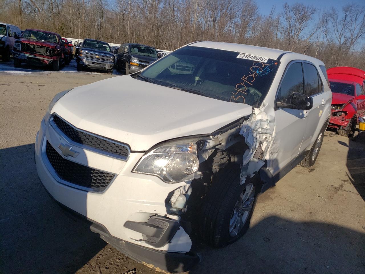 Photo 2 from auction – 2012 CHEVROLET EQUINOX LS with VIN 2GNFLCEK8C6221815